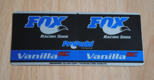Fox racing shox vanilla - vanilla, rc